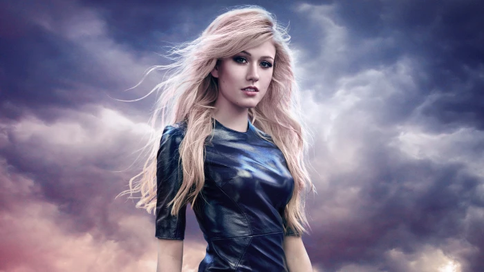Actresses American Blonde Blue Eyes Katherine McNamara 2k 4k