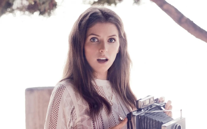 Actresses Anna Kendrick American Blue Eyes Brunette