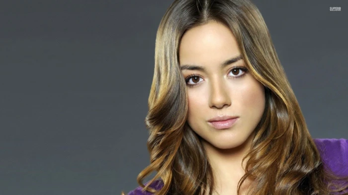 Actresses Chloe Bennet portrait headshot one person long hair