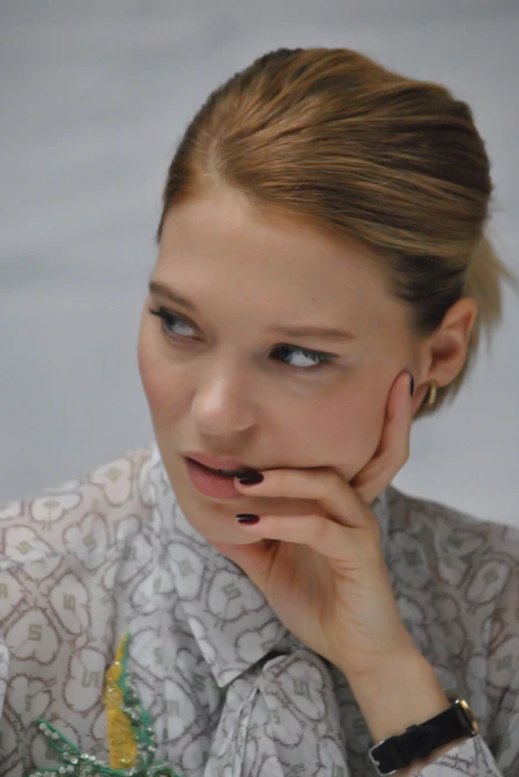 actress women L a Seydoux French portrait headshot