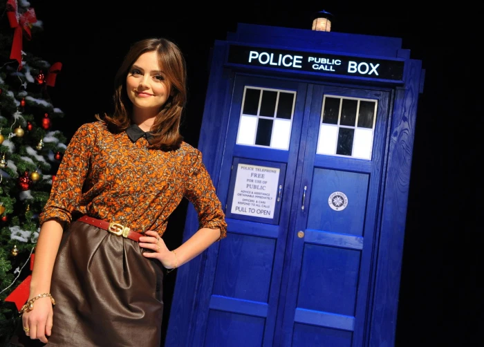 Actresses Jenna Coleman Clara Oswald