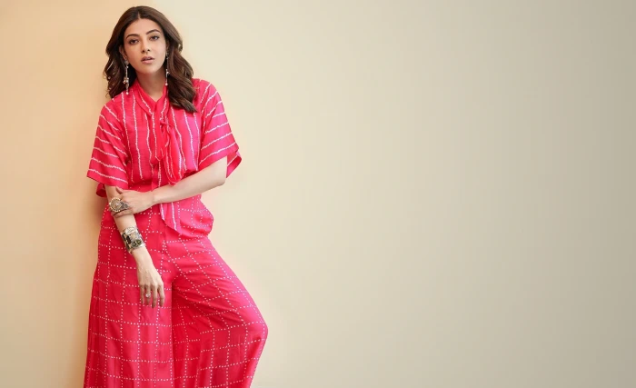 Actresses Kajal Aggarwal Bollywood Brunette Earrings Girl 2k