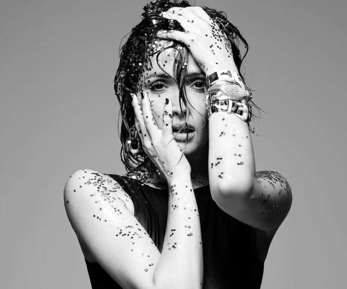 Actresses Rose Byrne Australian Black amp; White Face