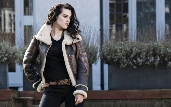 Actresses Katie McGrath Black Hair Celebrity Girl Woman