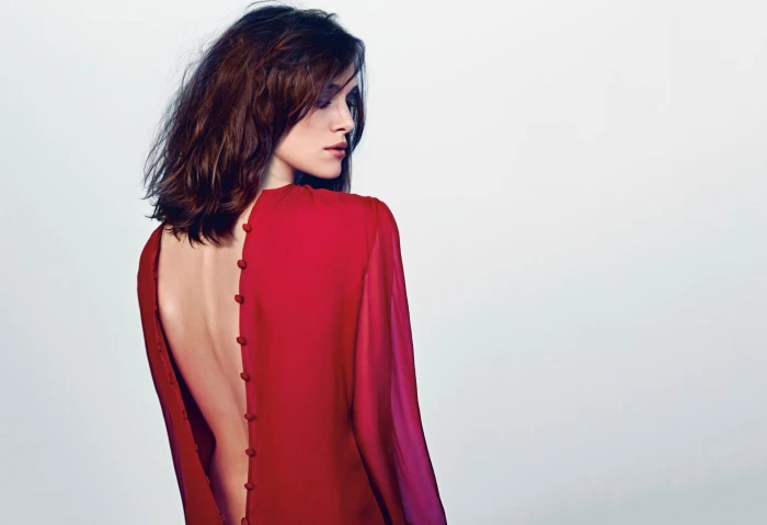 Actresses Keira Knightley one person studio shot beautiful woman