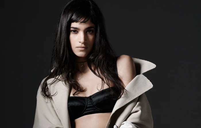 Actresses Sofia Boutella Brown Eyes Brunette Model