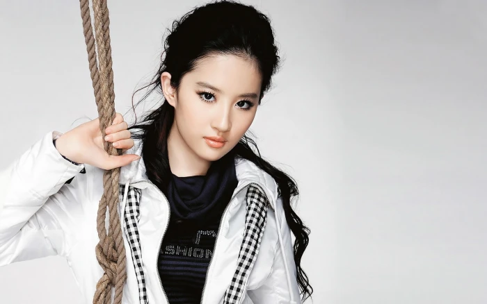 Actresses Liu Yifei Asian Black Hair Brown Eyes Model