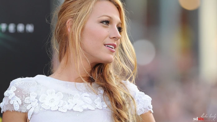 Blake Lively women actress celebrity blonde