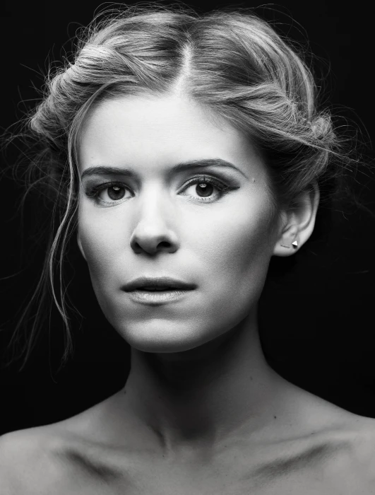 Kate Mara women actress blonde portrait display 2k