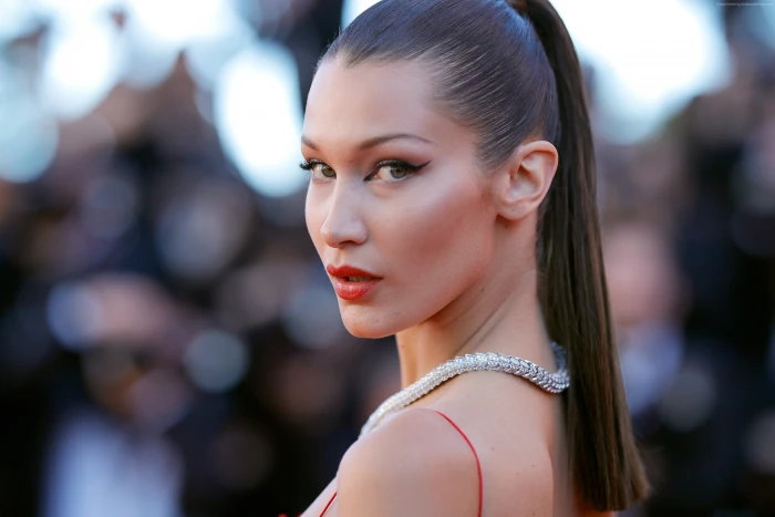 Bella Hadid Cannes Film Festival model red carpet Most popular celebs 2k