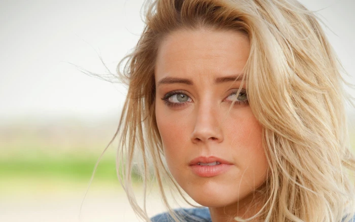 blondes women closeup actress amber heard faces People Actresses HD Art