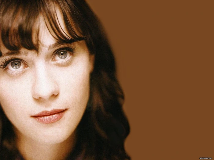 Dakota Johnson Zooey Deschanel brunette women actress face