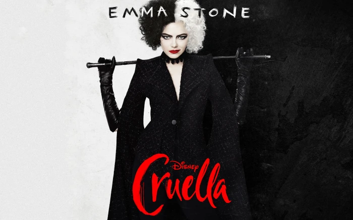 Emma Stone actress Cruella de Vil 2k