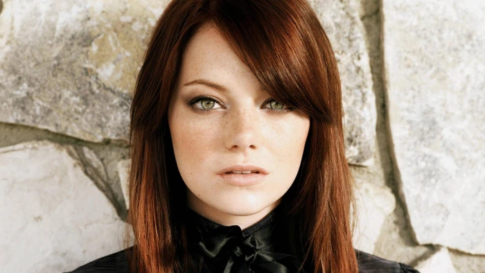 Emma Stone celebrity actress face portrait headshot one person 2k