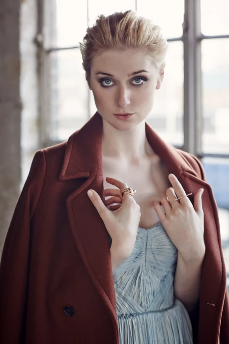 Elizabeth Debicki actress women blonde blue eyes looking at viewer