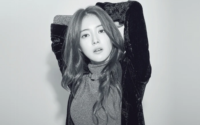 girl bw leeseyoung actress kpop korean one person looking at camera 2k