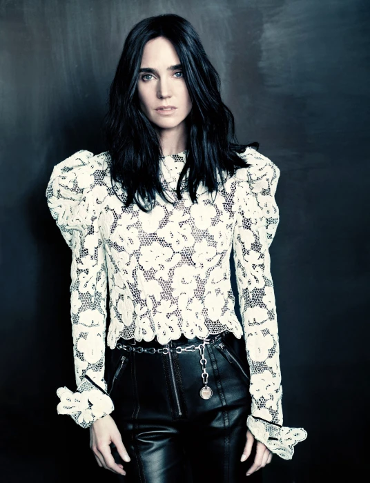 Jennifer Connelly brunette actress beauty women one person