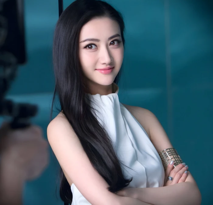 Jing Tian women actress Chinese Asian dark hair long