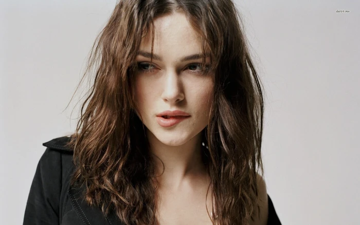 Keira Knightley women brunette actress celebrity portrait