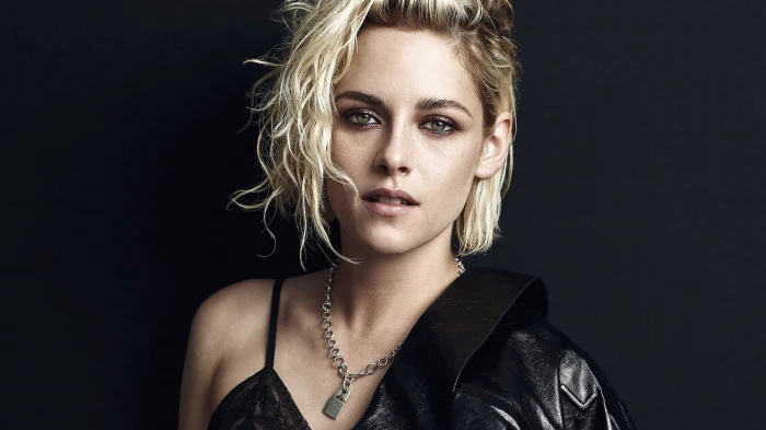 Kristen Stewart blonde women actress celebrity portrait 2k