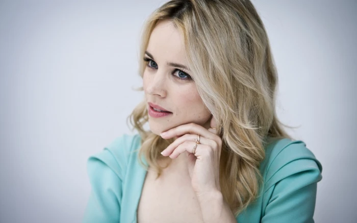 model soft shading face Rachel McAdams women actress one person