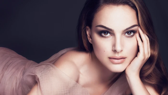 Natalie Portman face brunette women lips eyes actress 2k