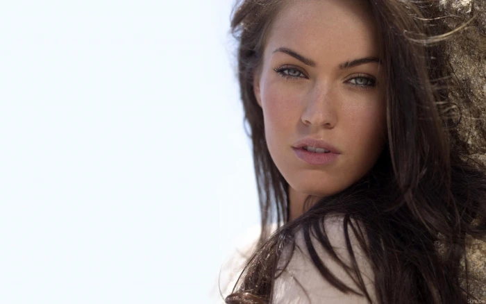 Megan Fox face women actress celebrity
