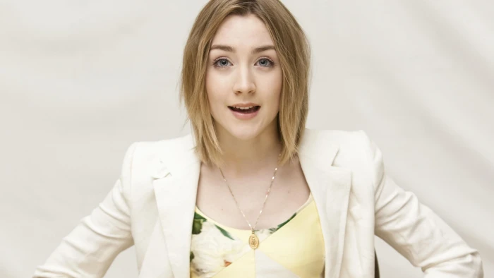 Saoirse Ronan actress women blue eyes one person portrait 2k