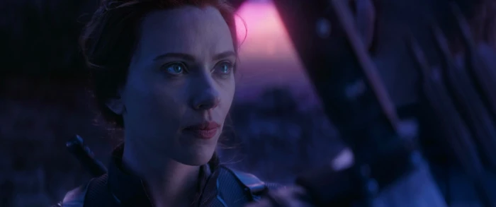 Scarlett Johansson actress women blue eyes Black Widow