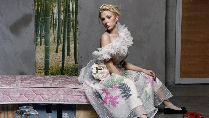 Scarlett Johansson women actress celebrity dress young adult