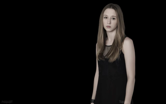 Taissa Farmiga actress brunette women long hair black dress 5 2k