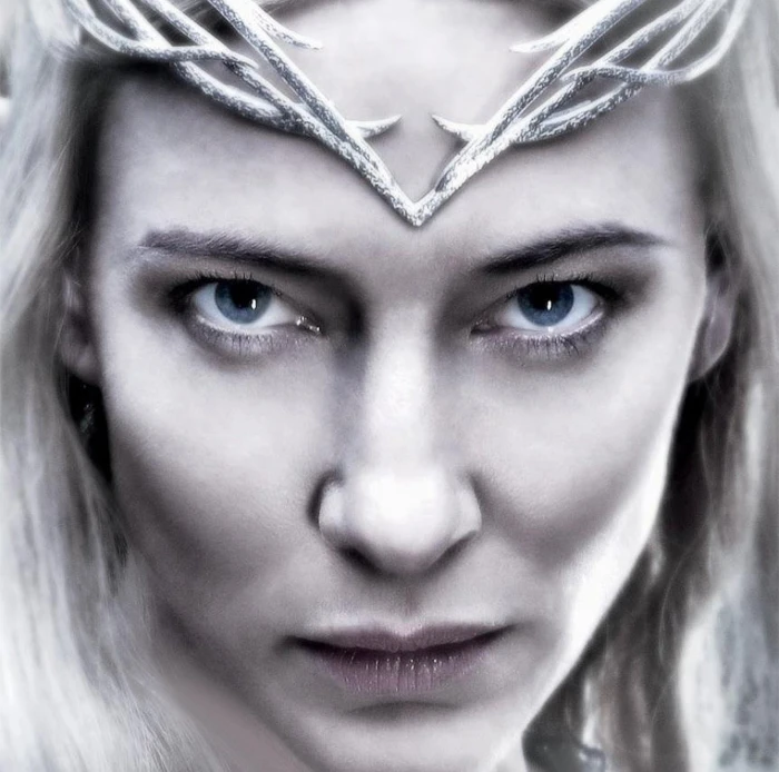 The Hobbit poster elf queen Cate Blanchett