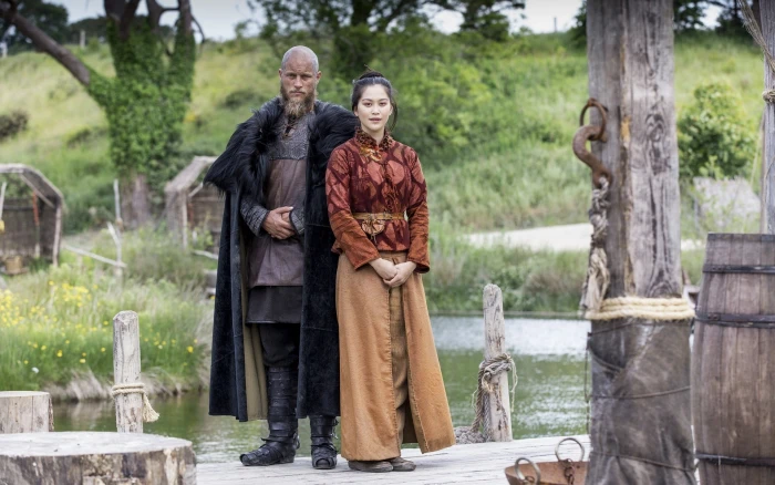 Vikings TV series Ragnar Lodbrok Travis Fimmel Yidu Dianne Doan