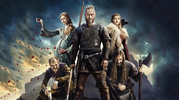 Vikings TV series Travis Fimmel blonde Lagertha Lothbrok