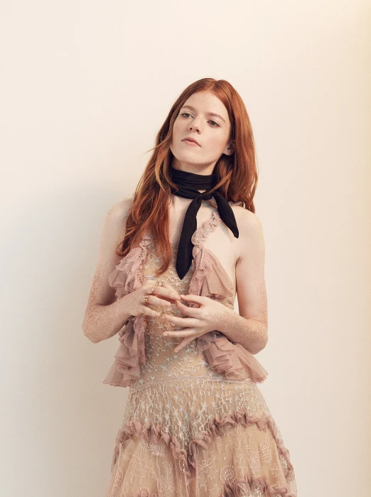 women actress Rose Leslie redhead