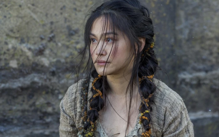 women brunette actress Dianne Doan Vikings TV series