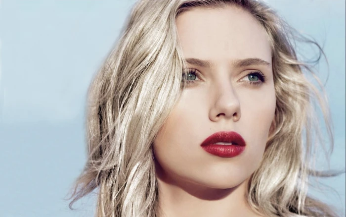 women scarlett johansson actress lips celebrity lipstick faces People Actresses HD Art
