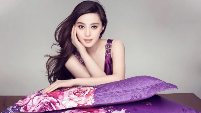 women model brunette long hair face Asian Fan Bingbing