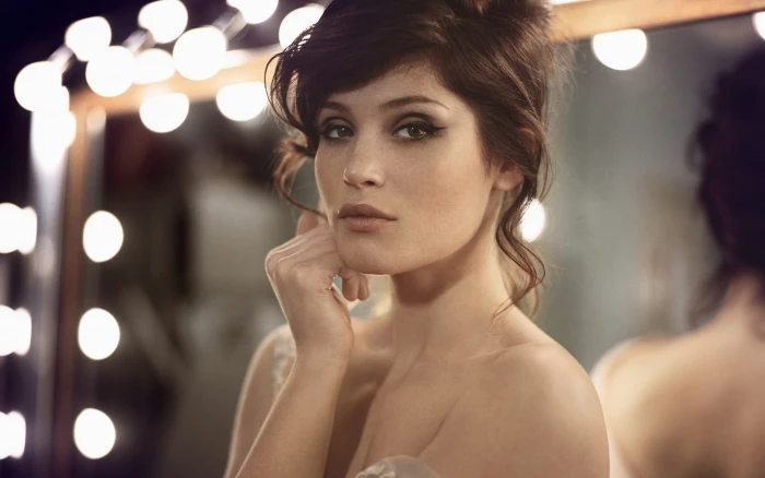 women model Gemma Arterton actress celebrity brunette 2k
