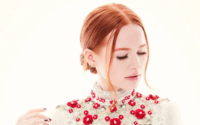 women model redhead long hair Madelaine Petsch actress