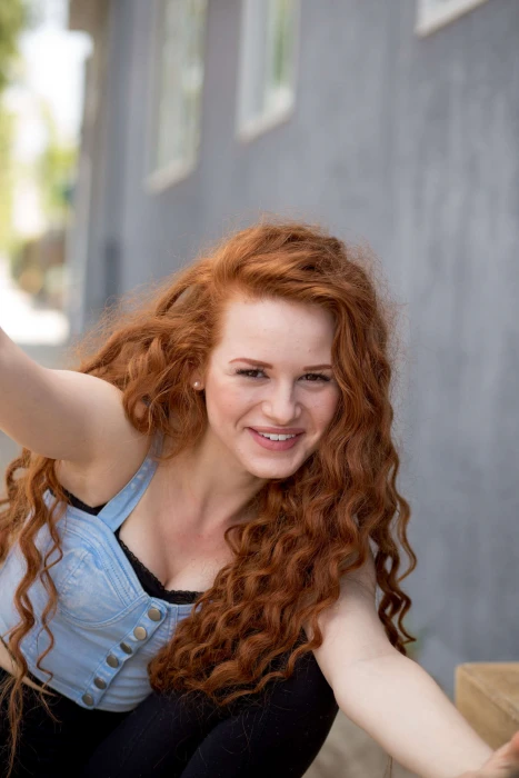 women model redhead long hair Madelaine Petsch actress