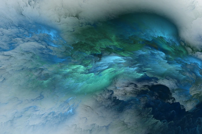 blue Clouds live photo abstract 2k 4k 5k