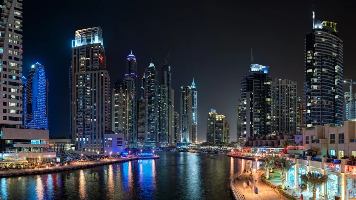 uhd dubai marina cityscape skyscrapers metropolis skyline 2k 4k 5k 8k