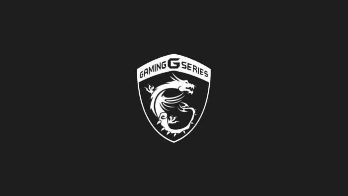 Gaming G Series logo MSI simple minimalism studio shot copy space 2k