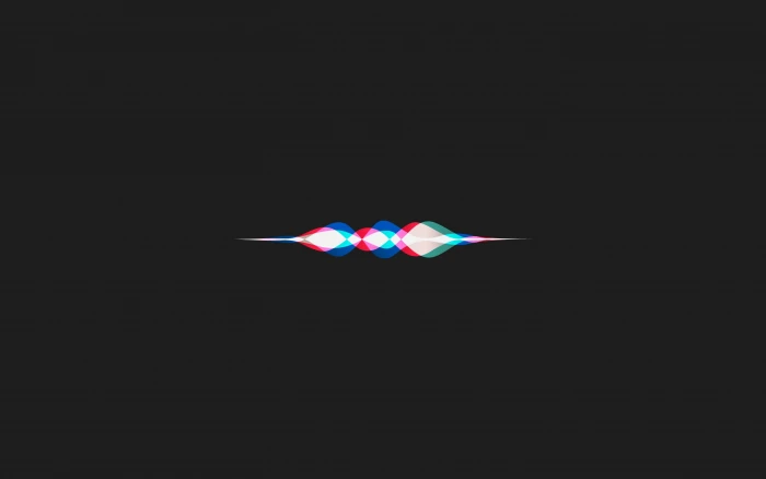 multicolored abstract wallpaper Siri Apple Inc minimalism 2k