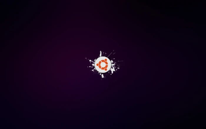 Ubuntu logo technology operating system copy space lighting equipment 2k