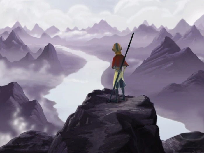anime Avatar The Last Airbender mountain beauty in nature