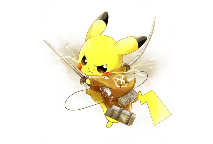 Attack on Titan Pikachu wallpaper Shingeki no Kyojin cosplay