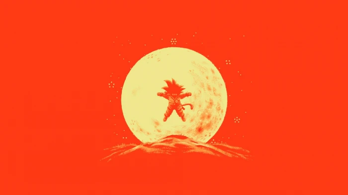 Dragon Ball wallpaper Z Son Goku moonlight Kid 2k