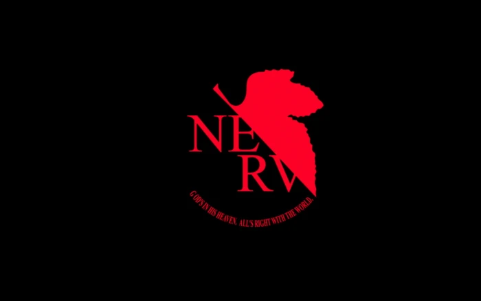anime Neon Genesis Evangelion communication text black background